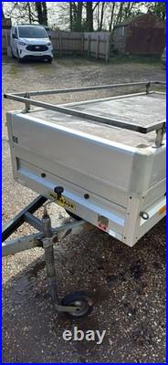 Humbaur Trailer 750kg unbraked quality aluminium bodied trailer in good condit