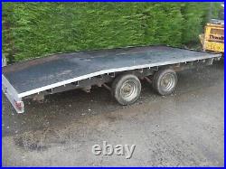 IFOR WILLIAMS BEAVERTAIL TRAILER 14Ft x 6Ft 6 TWIN AXLE