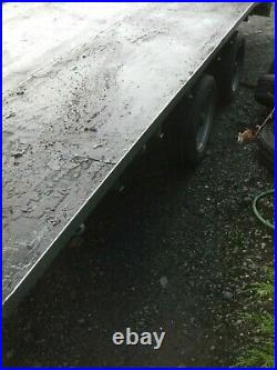 IFOR WILLIAMS BEAVERTAIL TRAILER 14Ft x 6Ft 6 TWIN AXLE