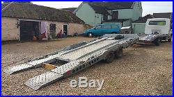 Ifor Williams Ct177 Car Transporter Trailer Warn Electric Winch No Reserve