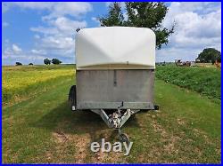 IFOR WILLIAMS TA510G3-14 Tri-Axle 14ft Livestock trailer, 2011 sheep decks