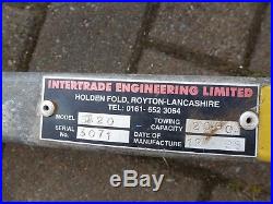 INTERTRADE Towing Recovery Dolly Braked Steered Car Van Vehicle A Frame Towing