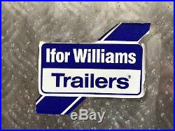 Ifor Williams 11ft Twin Axle Box Trailer Bv105g Ramped Back Door And Jockey Door