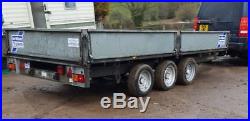 Ifor Williams 14ft x 6ft triaxel trailer