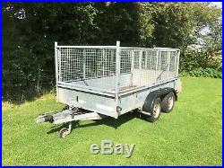 Ifor Williams 2.75t Caged Plant Trailer With Rear Load Ramp