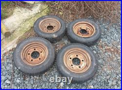 Ifor Williams 3500kg Trailer Wheels And Tyres 155 70 12