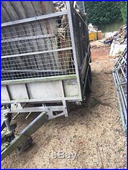 Ifor Williams 3.5 TON 12 x 6 Caged Tipper Tipping Dropside Trailer-Multi Purpose