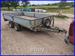 Ifor Williams 3.5 Ton Lm126 Flat Bed Trailer Delivered To Your Door