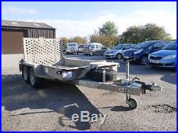 Ifor Williams 3.5 Tonne Plant Trailer, Can carry 2800kg