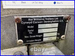 Ifor Williams 6x4 P6E Series Trailer Single Axle With Ladder Rack