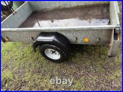 Ifor Williams 6x4 P6E Series Trailer Single Axle With Ladder Rack