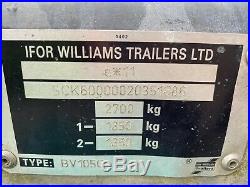 Ifor Williams BV105G Box Trailer