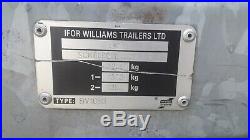 Ifor Williams BV105G box van Trailer with combination ramp doors