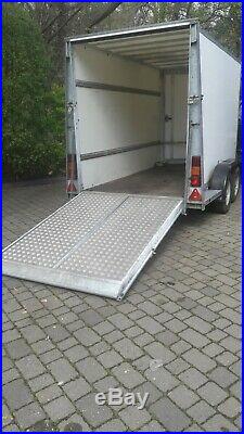 Ifor Williams BV105G box van Trailer with combination ramp doors