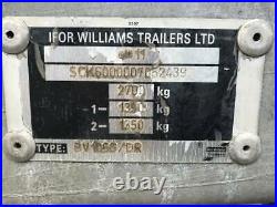 Ifor Williams BV106G Box Trailer