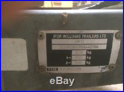 Ifor Williams BV126g Box Trailer 3000kgs