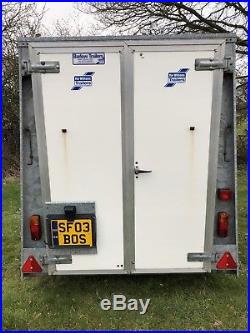 Ifor Williams BV84G 2007 Box Trailer Tow A Van Camping Carboot Trailor 1400KG