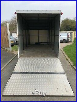 Ifor Williams Box Braked 15ft Trailer with built in winch