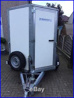 Ifor Williams Box Trailer BV85 2015 twin axle, immaculate condition