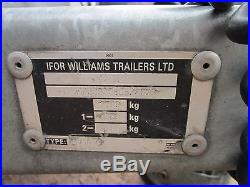 Ifor Williams Bv105g Box Trailer Twin Axle