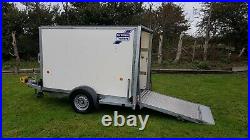 Ifor Williams Bv84 Single Axle Box Van Trailer Ramp Door Model