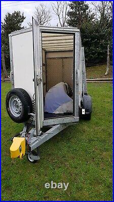 Ifor Williams Bv84 Single Axle Box Van Trailer Ramp Door Model