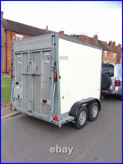 Ifor Williams Bv85 Box Trailer 2012 Ramp & Barn Doors Excellent Condition