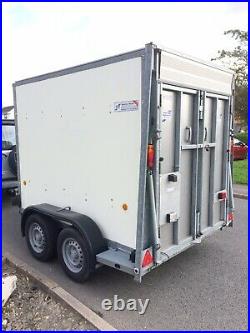Ifor Williams Bv85 Box Trailer 2012 Ramp & Barn Doors Excellent Condition