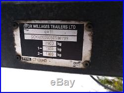 Ifor Williams CT136HD Car Transporter Trailer 2.6t 2600kg Ivor Twin Axle
