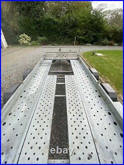 Ifor Williams CT136 HD Car Trailer. Good Condition. 1 Owner From New. 13ft X 6ft