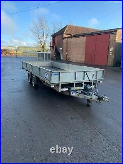 Ifor Williams CT166 Car transporter trailer 3500 3.5 ton drop side tilt bed 16ft