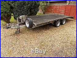 Ifor Williams Car Trailer, Winch, Alloy Ramps