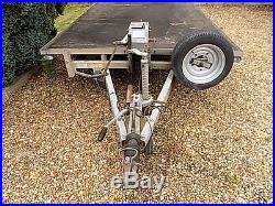 Ifor Williams Car Trailer, Winch, Alloy Ramps