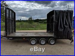Ifor Williams Covered Car / Tractor / Machinery Transport Trailer