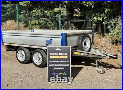 Ifor Williams Eurolight 8ft Twin Axle Flatbed Trailer Ivor LM85 LT85 GD84 GD85