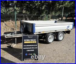 Ifor Williams Eurolight 8ft Twin Axle Flatbed Trailer Ivor LM85 LT85 GD84 GD85