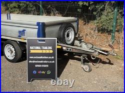 Ifor Williams Eurolight 8ft Twin Axle Flatbed Trailer Ivor LM85 LT85 GD84 GD85