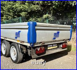 Ifor Williams Eurolight 8ft Twin Axle Flatbed Trailer Ivor LM85 LT85 GD84 GD85
