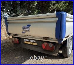 Ifor Williams Eurolight 8ft Twin Axle Flatbed Trailer Ivor LM85 LT85 GD84 GD85