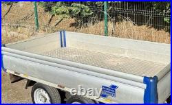 Ifor Williams Eurolight 8ft Twin Axle Flatbed Trailer Ivor LM85 LT85 GD84 GD85