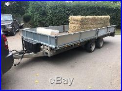 Ifor Williams Flatbed Trailer 16 Car Hay Transport