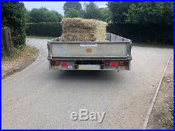 Ifor Williams Flatbed Trailer 16 Car Hay Transport