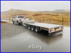 Ifor Williams Flatbed Trailer, 16ft x 7.6ft (please see full description)