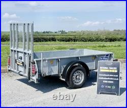 Ifor Williams GD84 (Ramp) Single Axle Plant Digger Mower Trailer Ivor GD85
