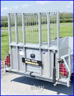 Ifor Williams GD84 (Ramp) Single Axle Plant Digger Mower Trailer Ivor GD85