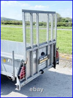 Ifor Williams GD84 (Ramp) Single Axle Plant Digger Mower Trailer Ivor GD85