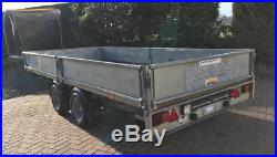 Ifor Williams LM146G Car Flatbed 14FT Twin Axle Trailer Sides Ramps 2014 3500kg
