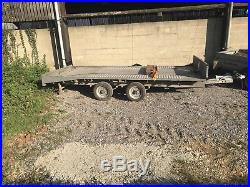 Ifor Williams Lm146 Beavertail car transporter trailer