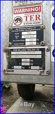Ifor Williams P5 Small Camping Trailer with Fibre Glass Lid