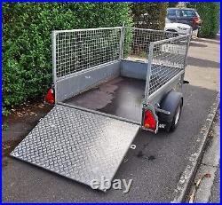 Ifor Williams P6e Trailer with Ramp & Mesh Sides